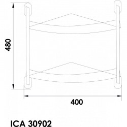 Аксесоари за баня АРИЕЛ  » ICA  30902