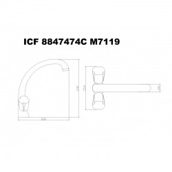 Смесители » Брит »  ICF 8847474 C M 7119