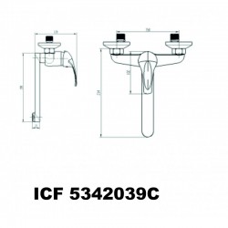Смесители »  " ЕКО " »   ICF 5342039C