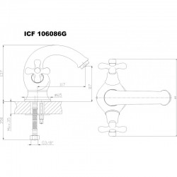 Смесители » САХАРА » ICF 106086G