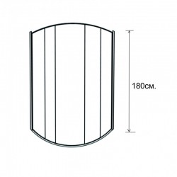 Душ кабина » ICS 285TS NEW 90*90 EASY ASSEMBLE