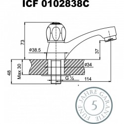 Смесители » КЛИЕР  » ICF 0102838C