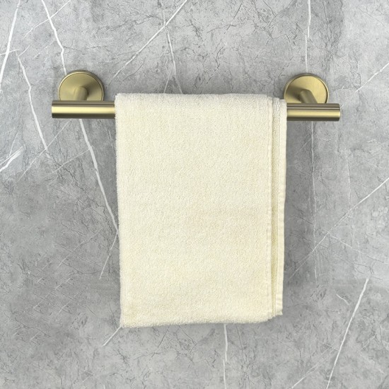 LUSSO BRUSH GOLD ПОСТАВКА ЗА ХАВЛИЯ 30СМ 3624BG
