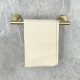 LUSSO BRUSH GOLD ПОСТАВКА ЗА ХАВЛИЯ 30СМ 3624BG