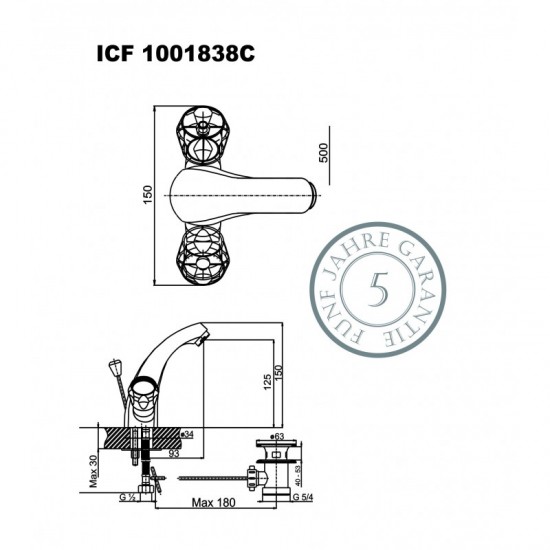 Смесители » КЛИЕР  »  ICF 1001838