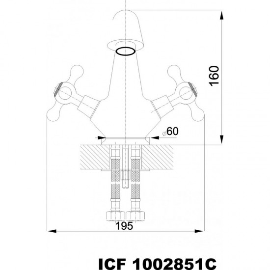 Смесители » Ретро » ICF 1002851