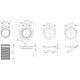Резервни части  ICSP F1018 MOUNTING SET