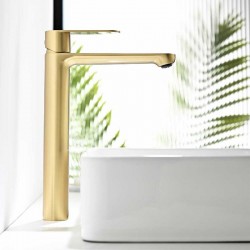 Смесител Тренто ICF 111321 BRUSH GOLD висок