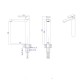 Смесител Тренто ICF 111321 BRUSH GOLD висок