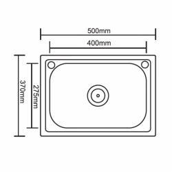 Кухненска мивка алпака ICK D5037P