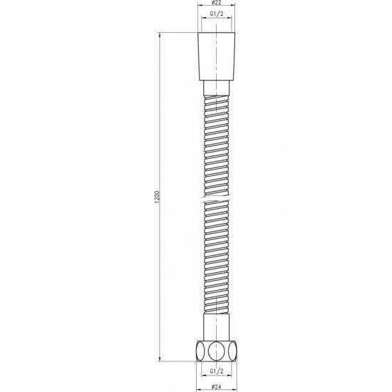 Шлаух за душ ICD 120GG