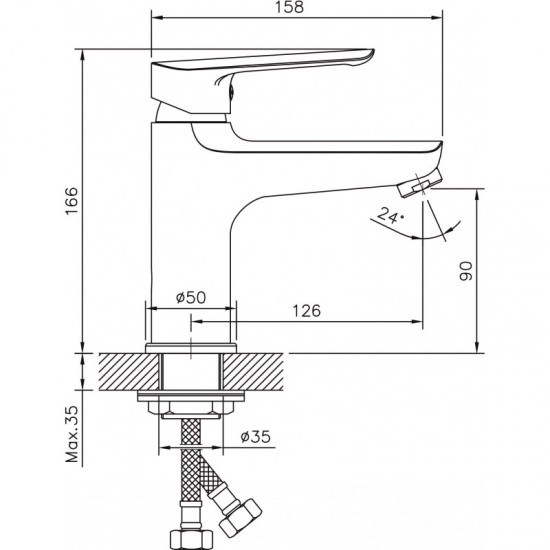 Смесител » ДАНИСТА LEAD FREE   » ICF 1279198