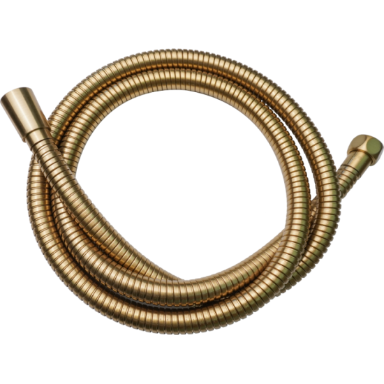 Шлаух за душ ICD 150-180BRUSH GOLD ANTI TWIST