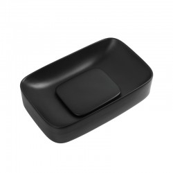 ПОРЦЕЛАНОВ УМИВАЛНИК CARLINO 901MB ЧЕРЕН МАТ