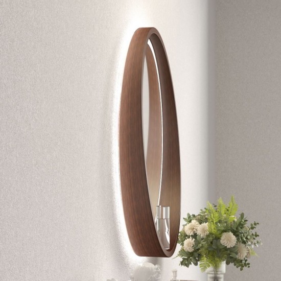 Огледало с вградено осветление ICL 1857WOODEN-60
