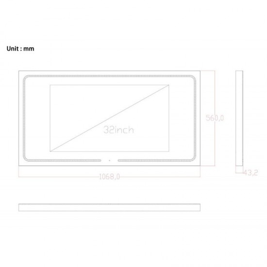 LED SMART ОГЛЕДАЛО ICL 1903 SMART
