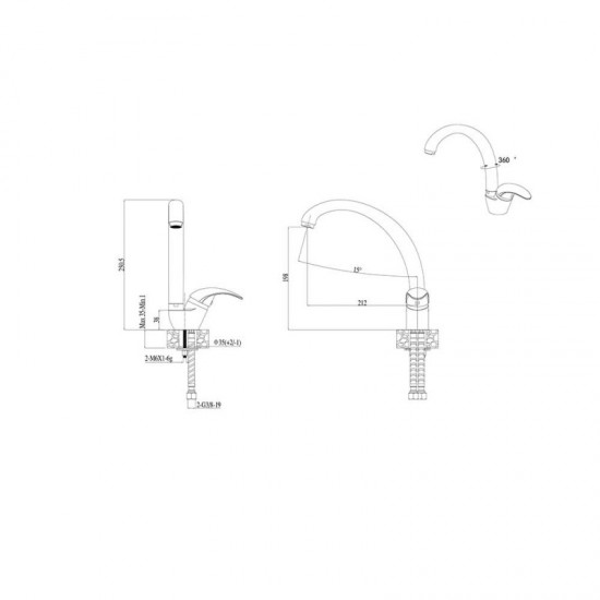 Месингов Смесител »   ICF 237012 BLACK