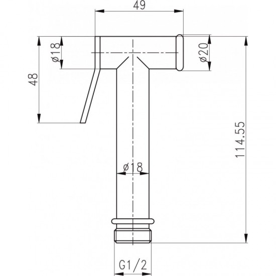Глава за душ ICH 3024RG