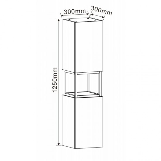 Колона за баня КАЛИТЕА ICP 3030125-020