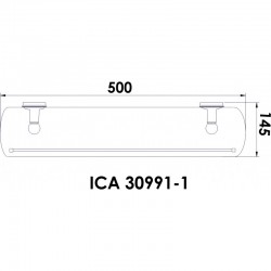 Аксесоари за баня АРИЕЛ  » ICA 30991-1