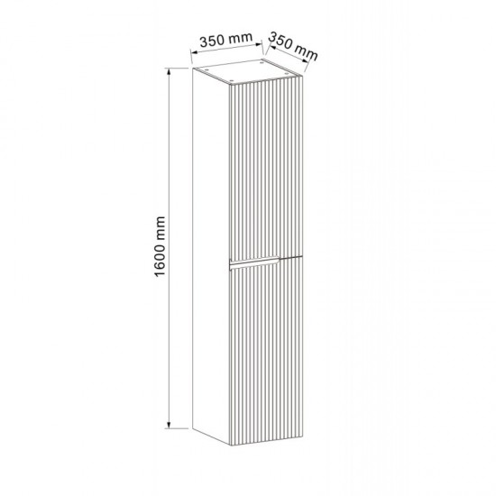 PVC КОЛОНА ЗА БАНЯ ELORIA 3535BR