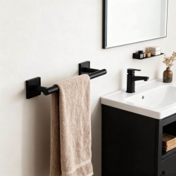 MODENA BLACK MATT ПОСТАВКА ЗА ХАВЛИЯ 30СМ 3824BM