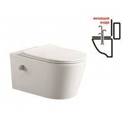 Конзолна тоалетна чиния ICC 3755W BIDET LUX