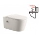 Конзолна тоалетна чиния ICC 3755W BIDET LUX