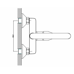 Месингов смесител LINNI ICF 5108152 7313
