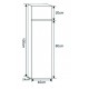 PVC Колона за баня : ICP 4024-2