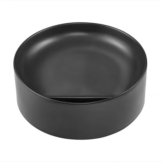 ПОРЦЕЛАНОВ УМИВАЛНИК MAGENTA MATT BLACK 4215MB