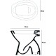 Тоaлетна чиния  ICC  4836 RIMLESS