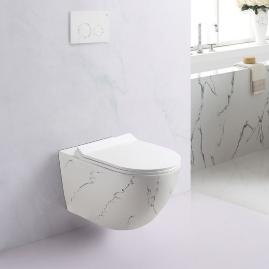 Конзолна тоалетна чиния ICC 4937 MARBLE