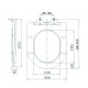 Тоалетна седалка ICST 4937B SEAT