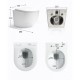 СТЕННА ТОАЛЕТНА ЧИНИЯ 4937W BIDET