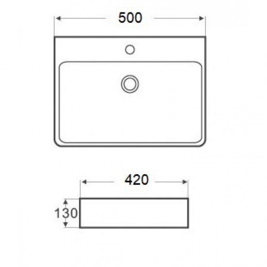 Умивалник ICB 5042BEIGE