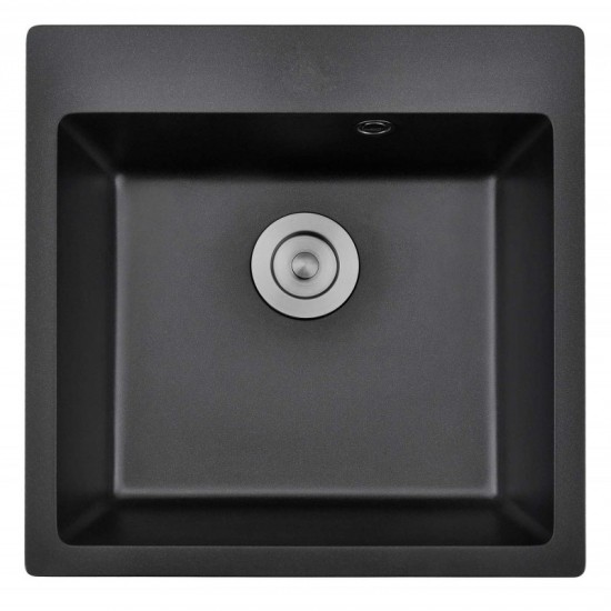 Гранитна мивка ICGS 5050 BLACK