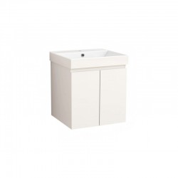 PVC ШКАФ ALDENE-50 5155-50W+УМИВ. 5953W-51CM