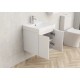 PVC ШКАФ ALDENE-50 5155-50W+УМИВ. 5953W-51CM