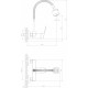 Месингов смесител LINNI ICF 5452152 M7313