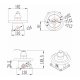 Месингов смесител за вграждане ICF 554015-1BR