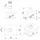 Месингов смесител за вграждане ICF 5541711-1B