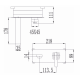 Месингов смесител за вграждане ICF 5546111B