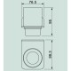 Аксесоар  за баня ELINOR ICA  5558 - 1
