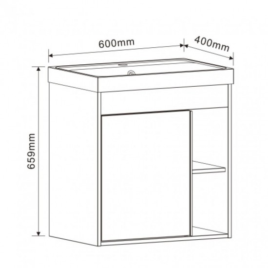 PVC ШКАФ DI LEGNO 5939