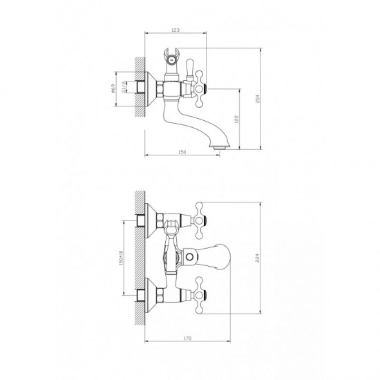 Смесители » Ретро » ICF  6006851