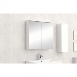 ГОРЕН ОГЛЕДАЛЕН ШКАФ ALDENE-75 6017-75W