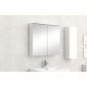 ГОРЕН ОГЛЕДАЛЕН ШКАФ ALDENE-75 6017-75W
