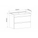 PVC ШКАФ AKADIA-75 6038-75W+УМИВ. 5953W-76CM