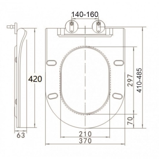 Тоалетна седалка ICST 6327 SEAT